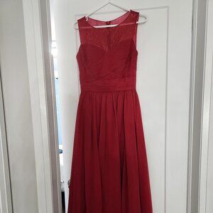 JJs House Red Evening Gown